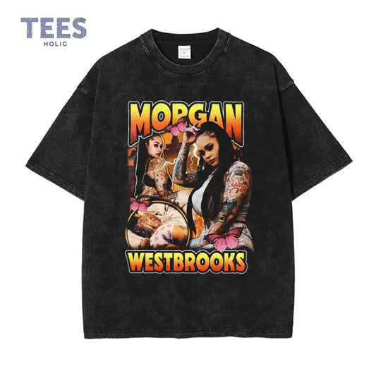 Vintage/Oversized Short Sleeve Tee - Morgan Westbrooks "PREMIUM DESIGN"