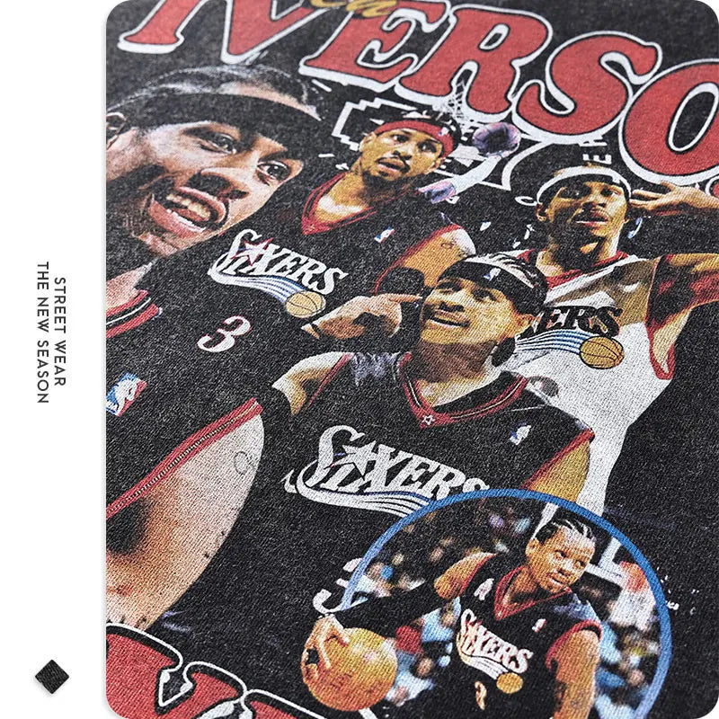 Vintage/Oversized Sweater - Allen Iverson The Answer "PREMIUM DESIGN & LONG-SLEEVE"