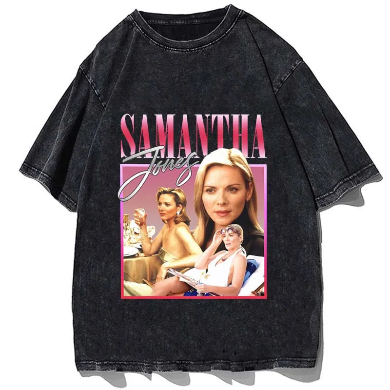 Vintage/Oversized Short Sleeve Tee - Samantha Jones (Sex & The City)