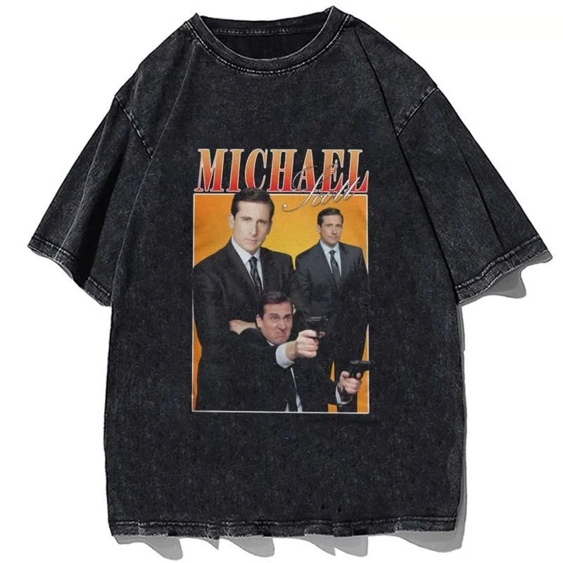 Vintage/Oversized Short Sleeve Tee - Michael Scott The Eras Tour