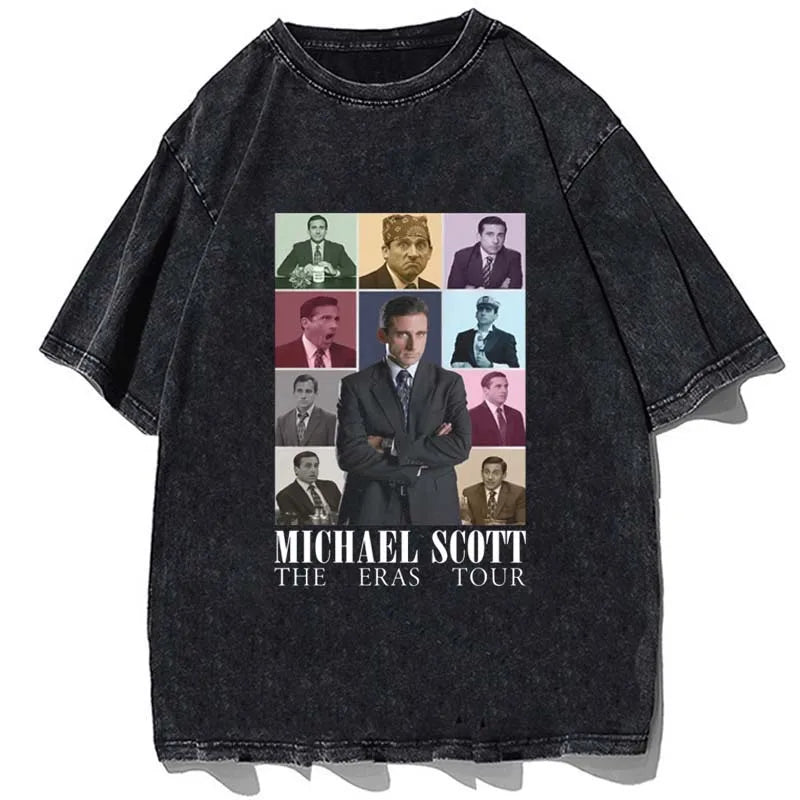 Vintage/Oversized Short Sleeve Tee - Michael Scott The Eras Tour